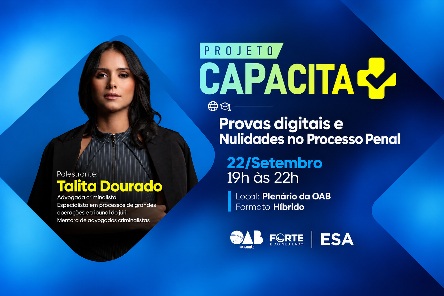 Provas digitais e nulidades no processo penal: lições do curso da OAB/MA